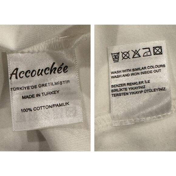 NWT Accouchée Side Zip Maternity/Nursing T-Shirt Size S/M - Picture 6 of 7